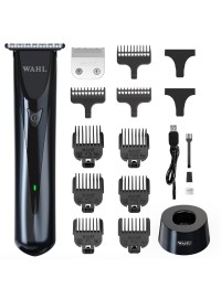 Wahl Chromini Duo kit completo con base de carga suplementos guía aceite cepillo y protector de cuchilla