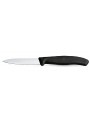 Cuchillo patatero Victorinox Swiss Classic 6.7603 8 cm hoja puntiaguda acero inoxidable suizo mango polipropileno negro.