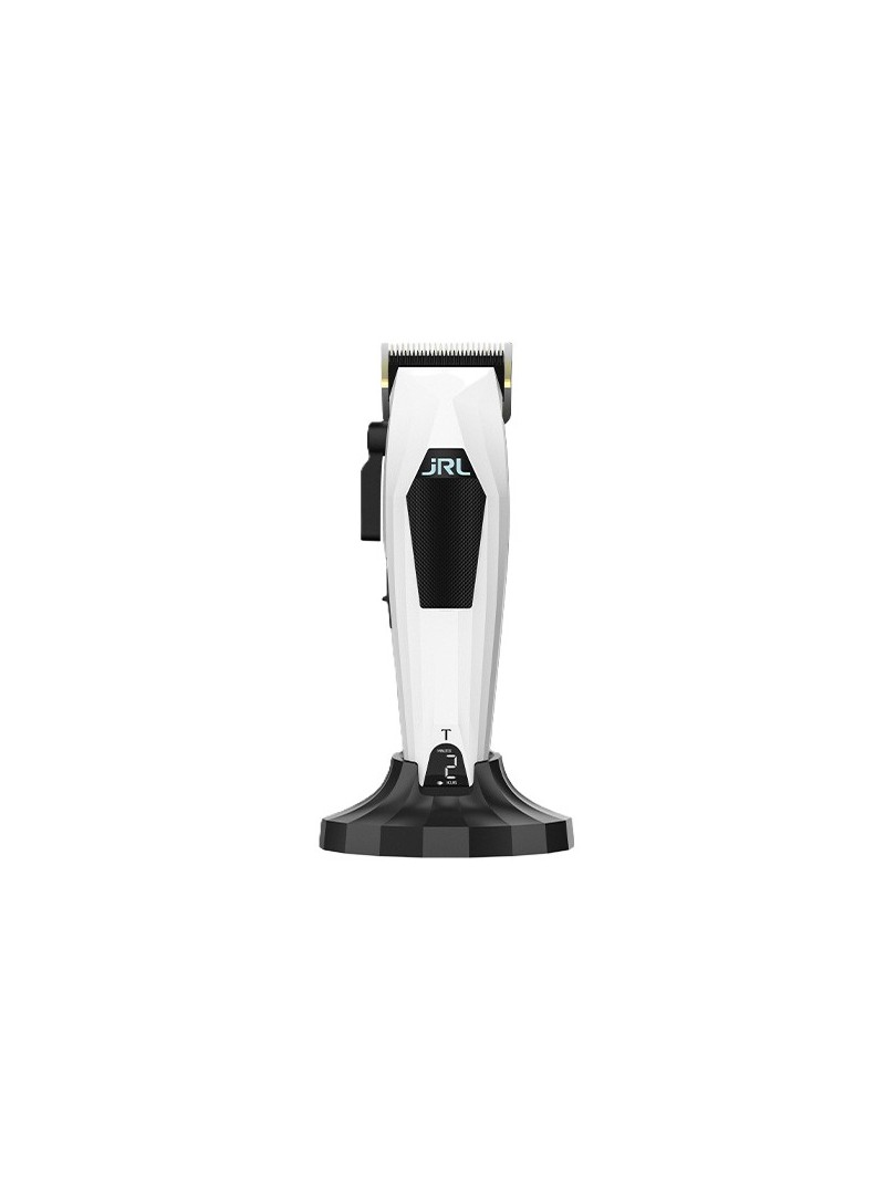 JRL 3000C Compact Clipper blanca Taper Blade motor brushless 7800 RPM barbería peluquería profesional compacta