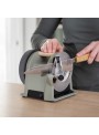 AFILADOR TORMEK T-1 KITCHEN KNIFE SHARPENER ASH GREEN - AFILANDO CUCHILLO