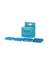 Set 4 peines magnéticos Gamma Piu PKITPET4BAR 1,5 3 4,5 6 mm plástico virgen imanes canales blending barbería profesional