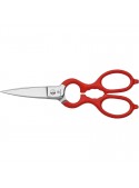 Tijera de cocina Wüsthof inoxidable roja 1059594902 20 cm acero forjado abridor