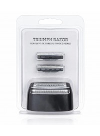 RECAMBIO CABEZAL Y CUCHILLAS SHAVER TRIUMPH