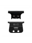 Cuchilla trimmer StyleCraft X-Pro Wide Black Diamond Carbon DLC con cutter The One SC536B
