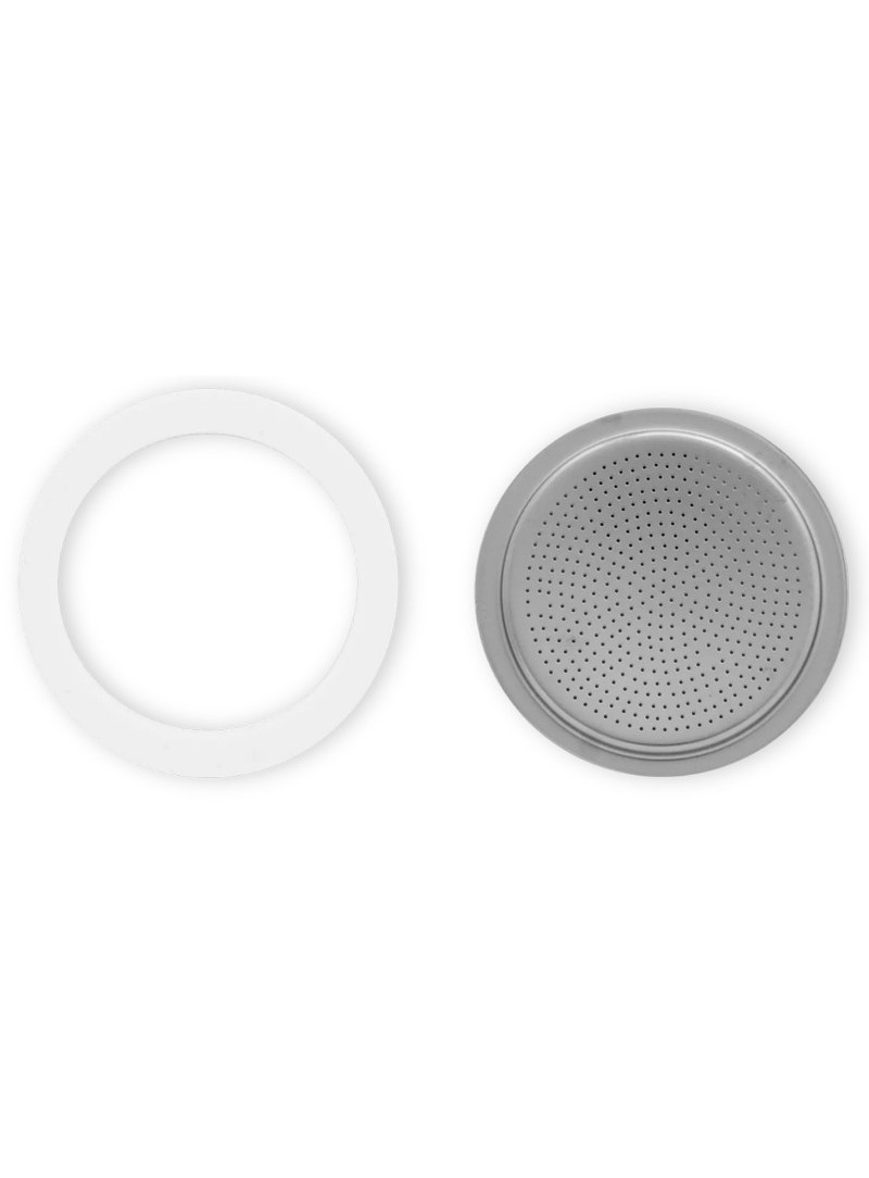 BIALETTI 1 GOMA 1 FILTRO 3-4 TAZAS MOKA INDUCCION
