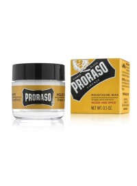 CERA PARA BIGOTE PRORASO WOOD AND SPICE DE 15 ml.