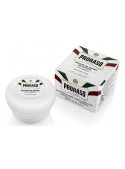 Jabón de afeitar Proraso té verde y avena tarro 150 ml línea blanca pieles sensibles brocha afeitado clásico Italia
