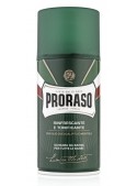 Espuma de afeitar Proraso eucalipto y mentol 300 ml aerosol línea verde aceite aguacate formato uso diario Italia