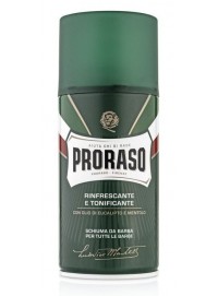 Espuma de afeitar Proraso eucalipto y mentol 300 ml aerosol línea verde aceite aguacate formato uso diario Italia
