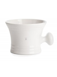 TAZA JABONERA DE PORCELANA BLANCA CON ASA MÜHLE RN 4
