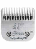 Cuchilla Oster Size 4F Cryogen-X 9,5 mm dientes finishing pelo largo peluquería canina 919-18