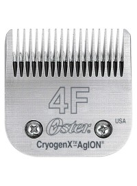 Cuchilla Oster Size 4F Cryogen-X 9,5 mm dientes finishing pelo largo peluquería canina 919-18