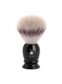 Brocha de afeitar MÜHLE CLASSIC 31 K 252 Silvertip Fibre vegana mango resina marfil cromo serie CLASSIC afeitado Alemania