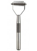 RASTRILLO ''OSTER-COAT'' ACERO DE 10 DIENTES MEDIO