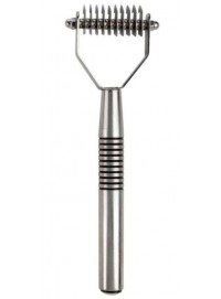 RASTRILLO ''OSTER-COAT'' ACERO DE 10 DIENTES MEDIO