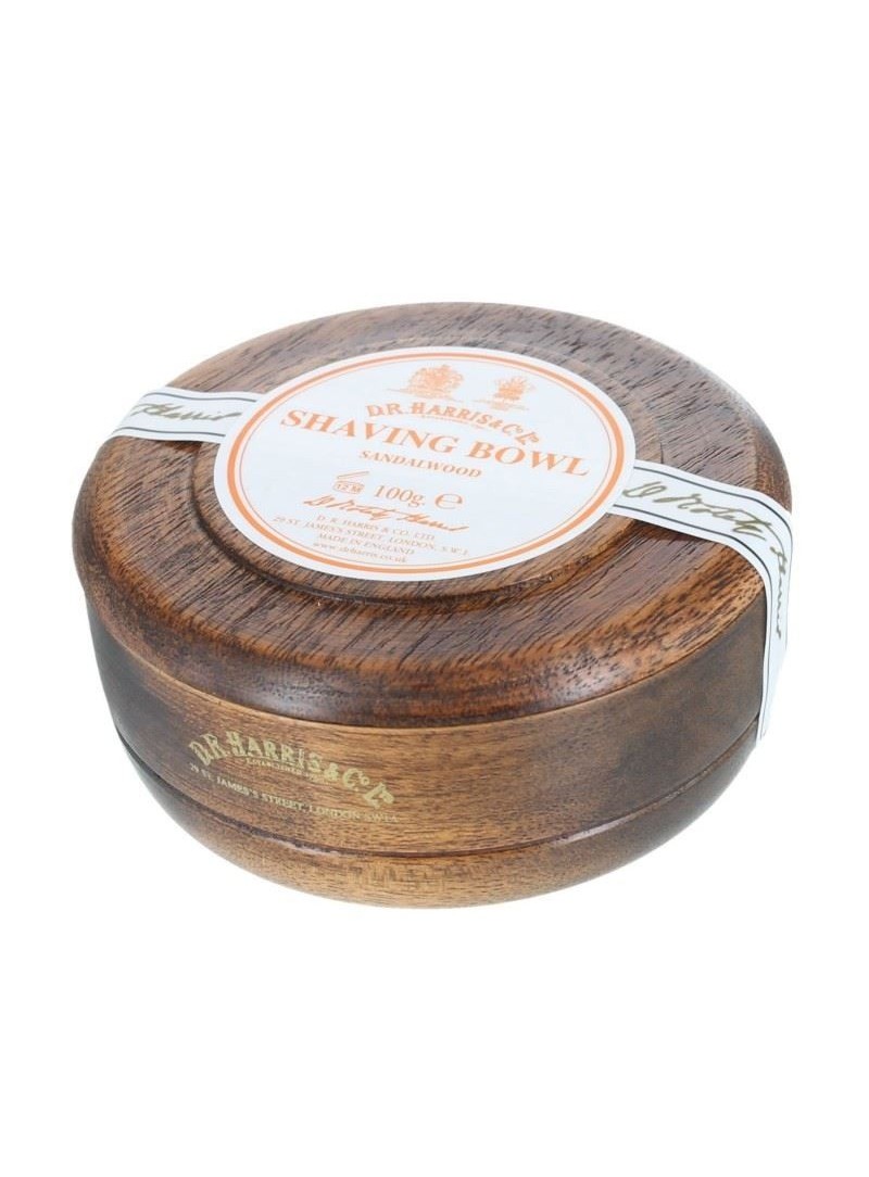 BOL DE MADERA DR. HARRIS SANDALO CON PASTILLA DE 100 gr