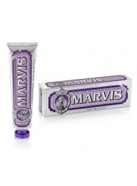 Pasta de dientes Marvis Jasmin Mint jazmín y menta 85 ml tubo lila vintage con flúor