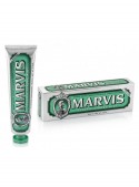 Pasta de dientes Marvis Classic Strong Mint menta fuerte 85 ml tubo verde vintage con flúor