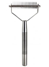 RASTRILLO ''OSTER-COAT'' ACERO DE 18 DIENTES ANCHO