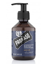 CHAMPÚ PARA BARBAS AZUR LIME DE PRORASO DE 200 ml
