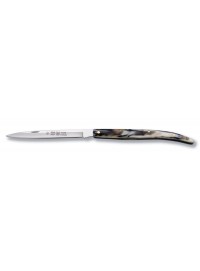 Estilete Nieto Línea Clásica 0409-C con mango imitación de cuerno de toro y hoja acero AN-58 de 8 cm