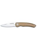 Navaja Nieto Línea Climber 406 con mango imitación cuerno de vaca, remache acero inoxidable 303 y hoja AN-58 de 7,5 cm