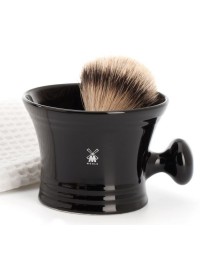 TAZA JABONERA DE PORCELANA MUHLE CON ASA RN 46