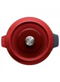 CAZUELA WOLL IRON HIERRO FUNDIDO ROJA 828CI DE 28 cm.