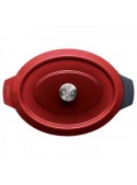 RUSTIDORA WOLL IRON HIERRO FUNDIDO ROJA 3426CI DE 34 X 26 cm.