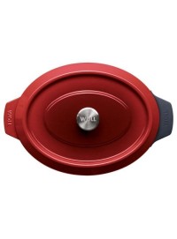 RUSTIDORA WOLL IRON HIERRO FUNDIDO ROJA 3426CI DE 34 X 26 cm.