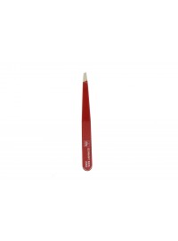 PINZA ERBE OBLICUA ROJA INOX PROFESIONAL