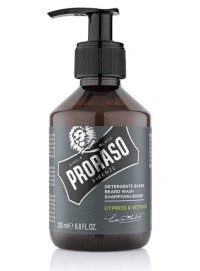 CHAMPÚ PARA BARBAS CYPRESS & VETYVER DE PRORASO DE 200 ml