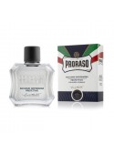 Bálsamo after shave Proraso aloe vera vitamina E 100 ml línea azul sin alcohol regaliz almendras dulces hidratación Italia
