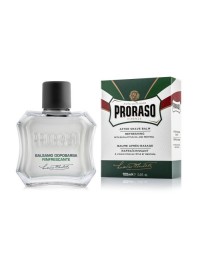 Bálsamo after shave Proraso eucalipto y mentol 100 ml línea verde post-afeitado hidratante tonificante Italia