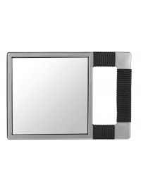 ESPEJO RECTANGULAR PLATEADO