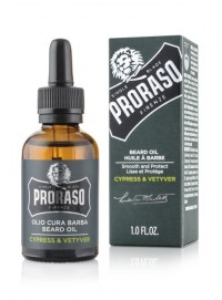 ACEITE DE BARBA CYPRESS & VETYVER DE PRORASO DE 30 ml
