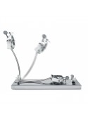SOPORTE JAMONERO INOX. GIRATORIO 3 CLAVELES