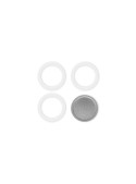 SET DE 3 GOMAS Y 1 FILTRO CAFETERA 2 TAZAS MOKA