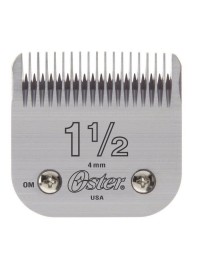 Cuchilla Oster Size 1'5 4 mm estándar para peluquería canina cuerpo largo referencia 918-11