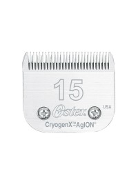 Cuchilla Oster Size 15 Cryogen-X 1,2 mm para peluquería canina referencia 919-03
