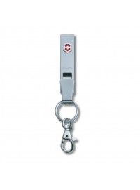 Llavero Victorinox Multiclip 4.1858 de acero inoxidable plateado con mosquetón para cinturón