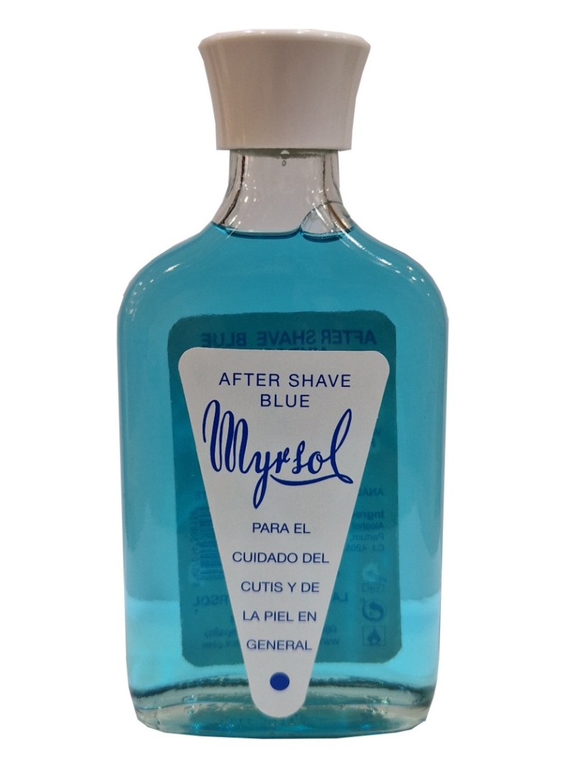 MASAJE MYRSOL BLUE AFTER SHAVE DE 180 ml.
