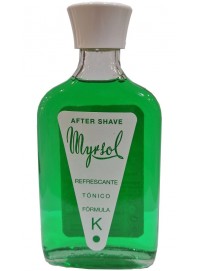 Masaje Myrsol Fórmula K 180 ml after shave mentol piel delicada refrescante astringente post-afeitado clásico español