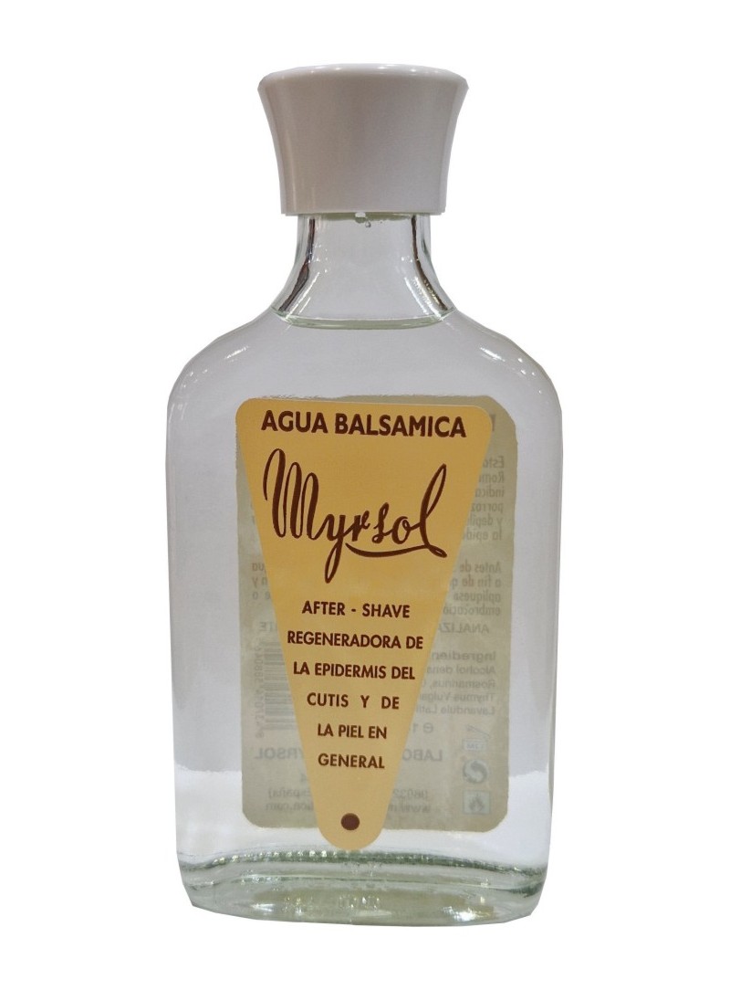 MASAJE MYRSOL AGUA BALSÁMICA AFTER SHAVE DE 180 ml.