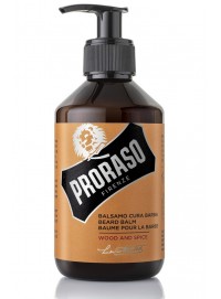 BÁLSAMO DE BARBA PRORASO WOOD AND SPICE DE 300 ml.