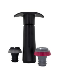 BOMBA VACIO + 2 TAPONES VIN BOUQUET