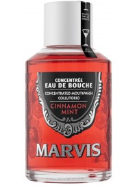 Colutorio concentrado Marvis Cinnamon Mint canela y menta 120 ml botella cristal vintage sin alcohol