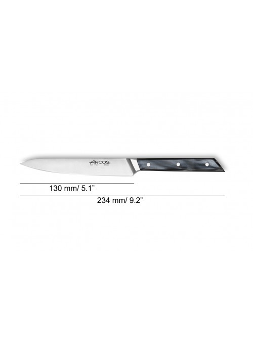 CUCHILLO ARCOS DE VERDURAS 13 cm. SERIE ECLIPSE- 213200 MEDIDAS