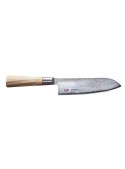 CUCHILLO SANTOKU SUNCRAFT TWISTED OCTAGON 16,7 cm - TO-04