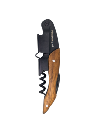 SACACORCHOS PROFESIONAL DE 2 TIEMPOS DE MADERA - FID 1275